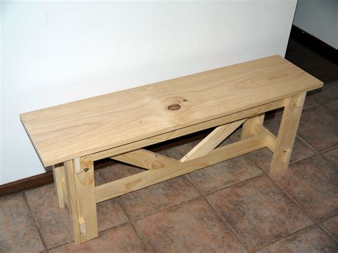 Ana White | Large rustic bench - DIY Projects