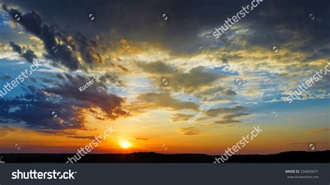 Sky Sunset Clouds Panorama Stock Photo 234839071 | Shutterstock