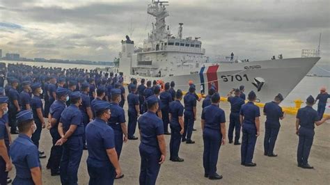 Philippine coast guard multi role response vessel mrrv 9701 arrives at ...