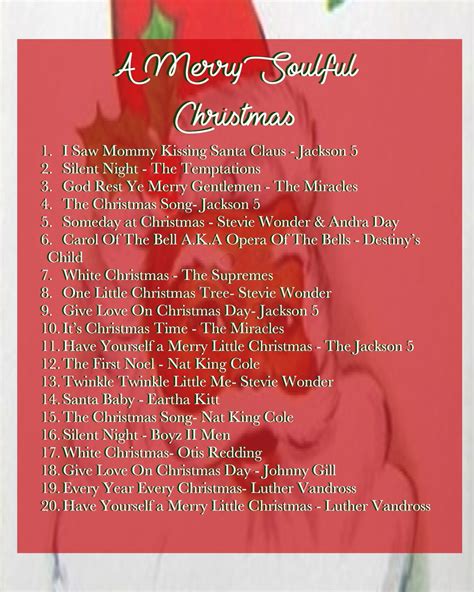 Click to listen to a playlist of soulful Christmas songs for decking ...