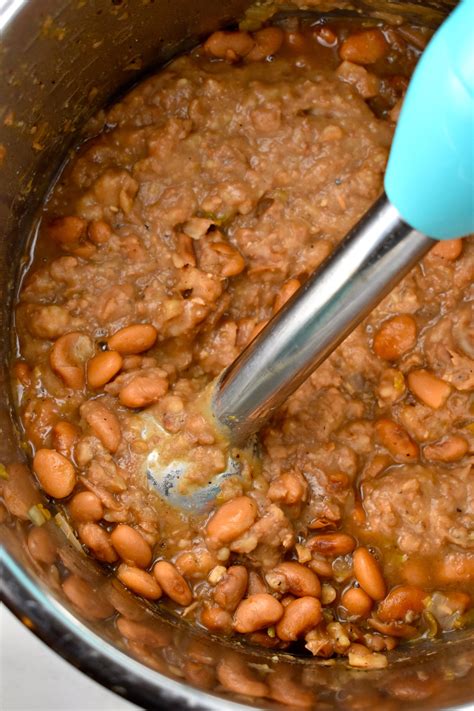 Instant Pot Refried Beans Recipe - 1 Point - LaaLoosh