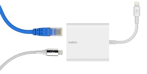 Apple now sells a Belkin Ethernet + Power dongle for iPhones and ...