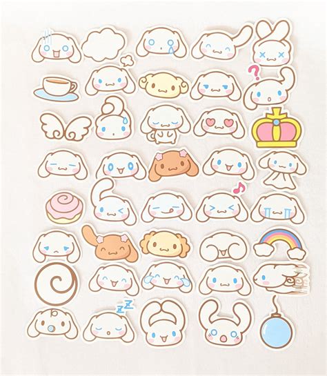 Cinnamoroll Printable Stickers