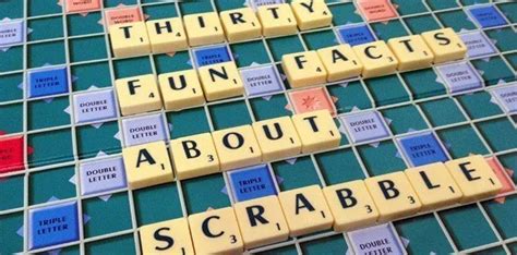 30 Fun Facts About Scrabble - The Fact Site