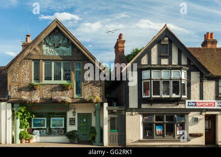 Summer evening in Storrington, West Sussex, England Stock Photo ...