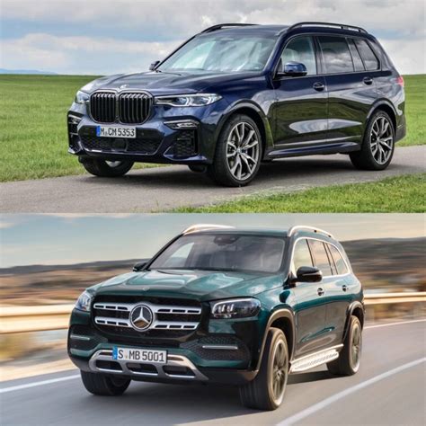 Photo Comparison: BMW X7 Facelift vs. Mercedes-Benz GLS