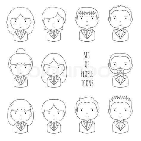 People In Line Cartoon