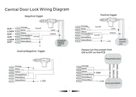 Power Door Lock Wiring Diagram