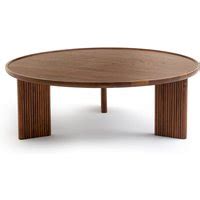 Diagil Round Walnut Coffee Table