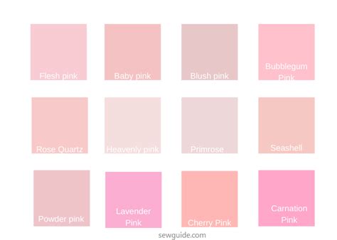 Pink Color In Fashion {Shades Of Pink} - SewGuide