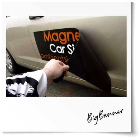 A3 Size Car Magnetic Sticker (Set of 2) - Big Banner Australia