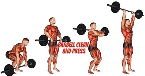 Barbell Clean and Press Exercise: How-To, Tips. Variations and Video Guide