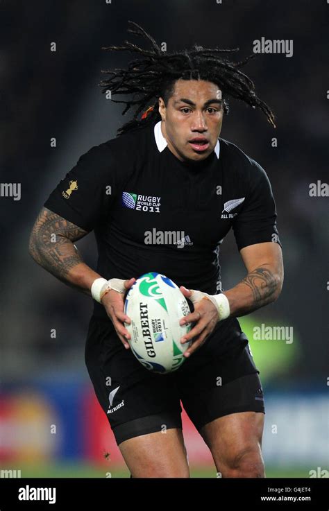 New Zealand's Ma'a Nonu during the IRB Rugby World Cup match at Eden ...