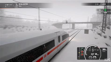 Train Sim World 2 - Snow Gameplay (PS4 HD) [1080p60FPS] - YouTube