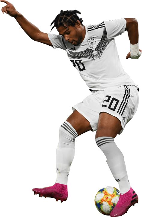 Serge Gnabry Germany football render - FootyRenders