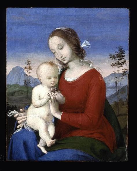 Raphael | Madonna and Child with A Bird (19th century) | Artsy