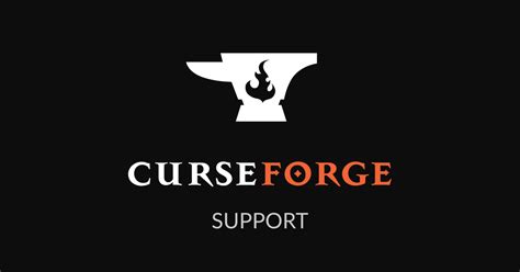 Support: CurseForge support