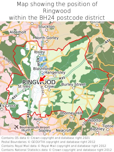 Where is Ringwood? Ringwood on a map