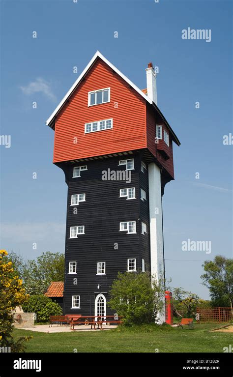 UK England Suffolk Aldeburgh Thorpeness The house in the clouds disguised 1920s Water Tower ...