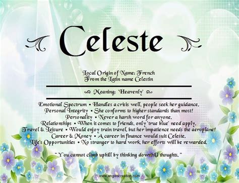 Meaning of my name, Celeste. It's pretty cool | cool ... | Meaning of my name, Names with ...