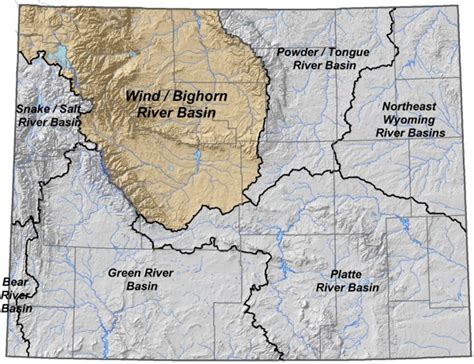 Bighorn Basin Wyoming Map - Drucie Kimberley