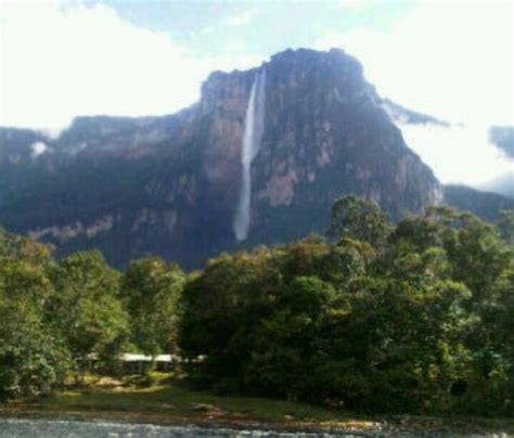 Salto Angel Canaima-Venezuela Half Dome, Mountains, Natural Landmarks ...