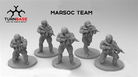 28mm Modern MARSOC US Military Miniatures Unpainted - Etsy