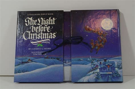 The Night Before Christmas Pop-Up Book 1988 Hallmark Clement C Moore ...