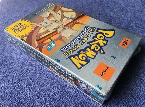 Pokemon - The First Movie Topps Trading Cards Sealed Box of 11 Booster Packs | #1974886340