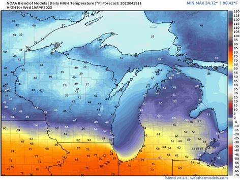 Michigan Weather Snapshot: Showers and a few thunderstorms possible ...