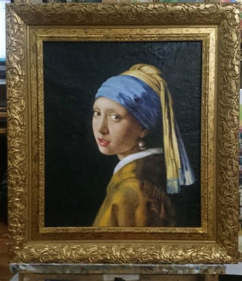 Johannes Vermeer Girl With a Pearl Earring, Vermeers Most Famous ...