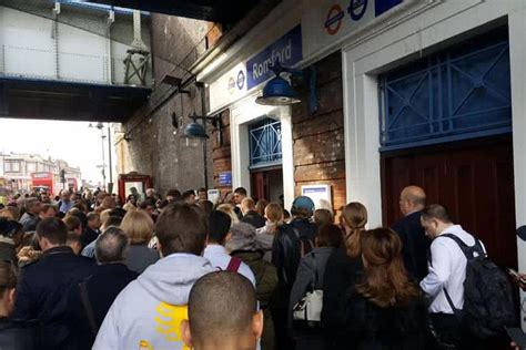 Hundreds shut out of Romford station after signal failure leads to ...