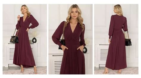 Discover Elegance: Long Sleeve Maxi Dress