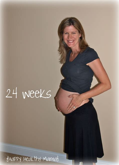 My pregnancy: 24 Weeks - Happy Healthy Mama