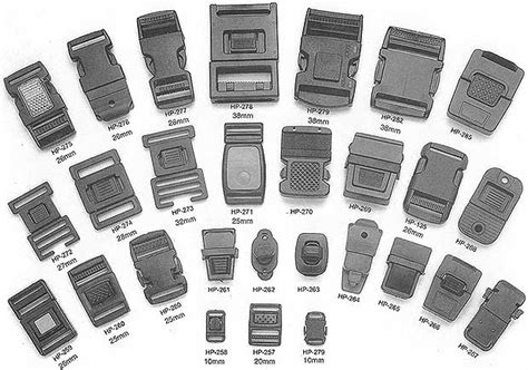 Plastic Side Release Buckles