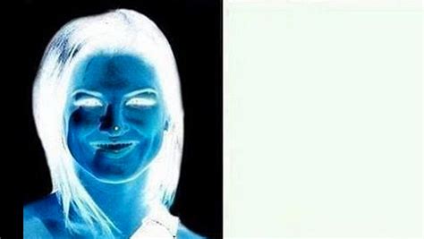 This optical illusion transforms a negative image into full colour - but can you see it?