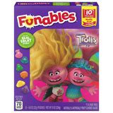 Calories in Fruit Flavored Snacks, Trolls from Funables