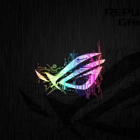 Republic of Gamers Asus ROG Colorful Neon - Cave Wallpapers