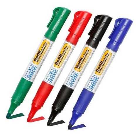 Fine Tip Plastic Solo Refillable Whiteboard Marker at Rs 25 in Gurugram