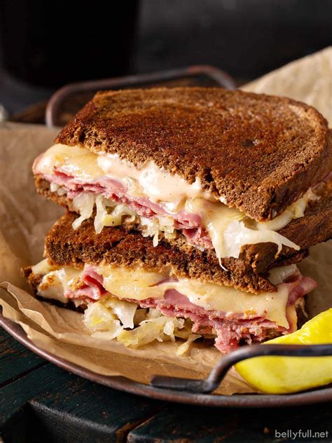 Corned Beef Sauerkraut Sandwich Swiss Cheese - Letson Ripplexprem