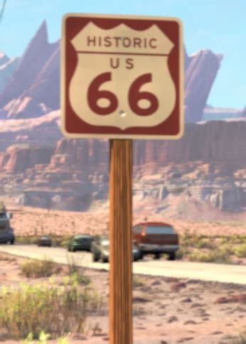 U.S. Route 66 - Pixar Wiki - Disney Pixar Animation Studios