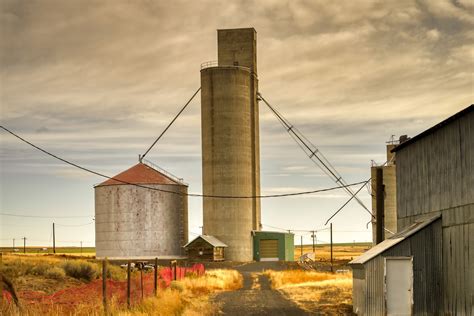 Michael Elenko, Grain Silos in the Ghost Town of Govan, WashingtonFarms ...