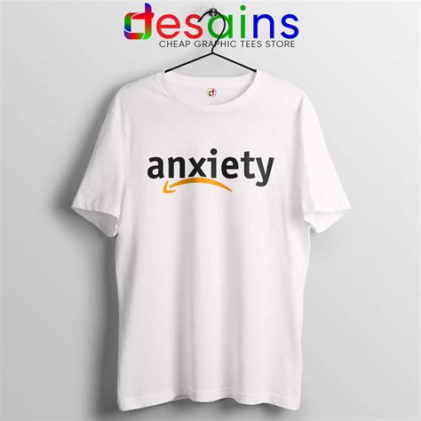 Best Tee Shirt Anxiety Amazon Logo Tshirt Funny Review