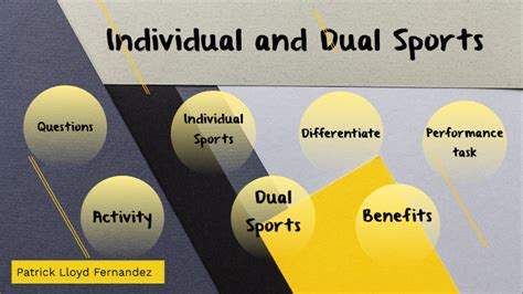 Using Examples of Different Sports Explain the Difference Between Individual