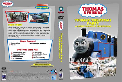 Thomas' Christmas Party DVD Cover by TTTEAdventures on DeviantArt