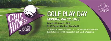 Golf Play Day - Rock River Valley Pantry