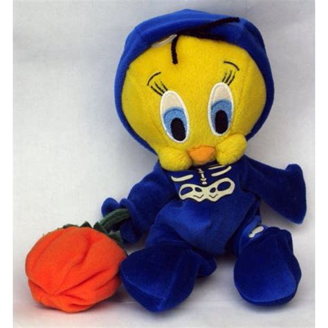 Tweety Bird In Skeleton Halloween Costume Plush - Walmart.com - Walmart.com