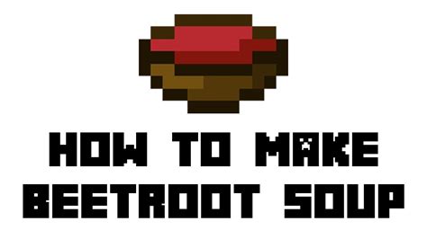 Minecraft Survival: How to Make Beetroot Soup - YouTube