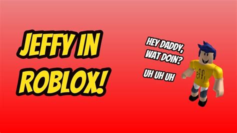 Jeffy in Roblox! - YouTube