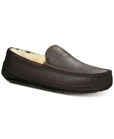 UGG® Men's Ascot Moccasin Slippers & Reviews - All Men's Shoes - Men - Macy's